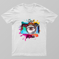 Don't blink for photographers Unisex T-shirt by @miralynadoraartworks