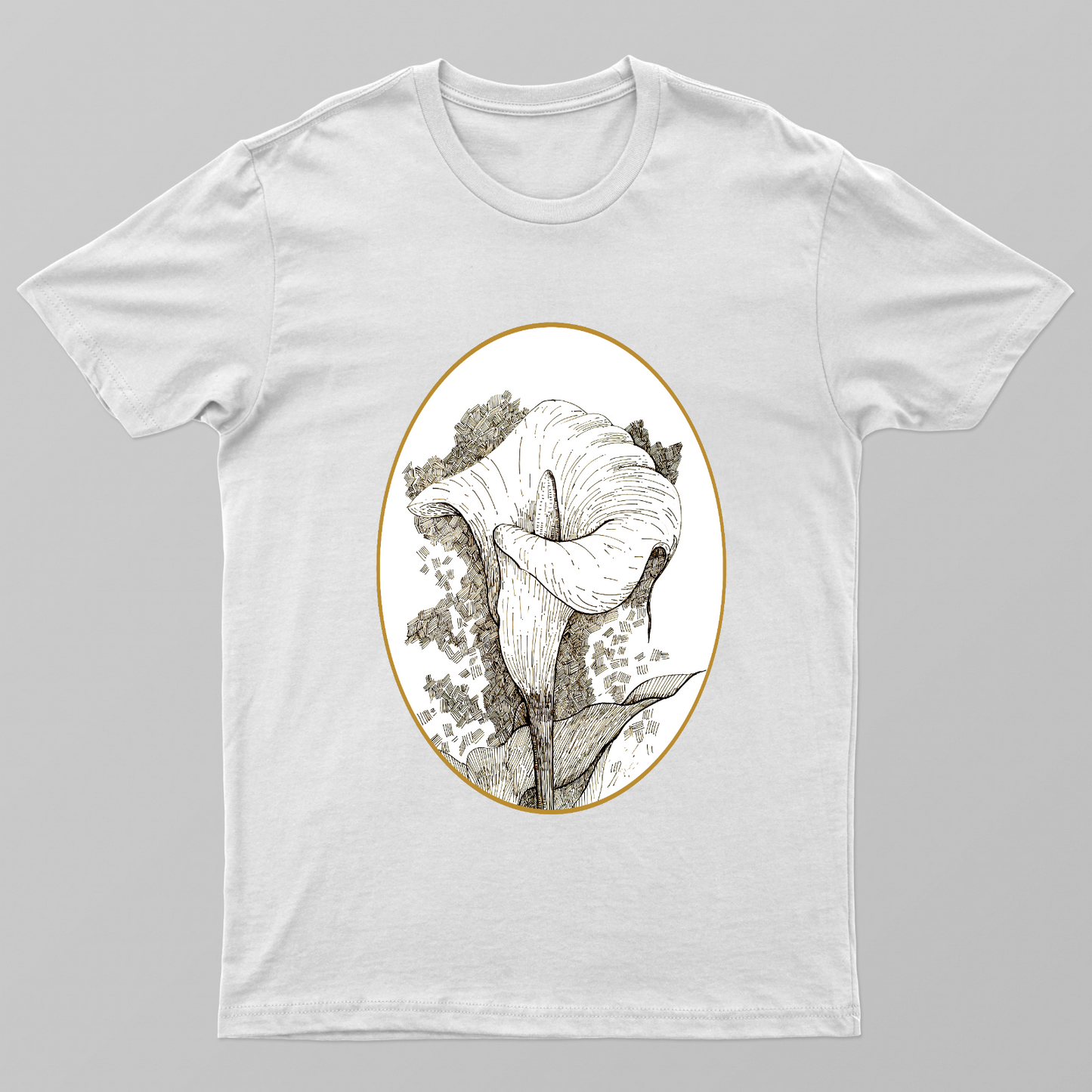 Flower Unisex T-shirt by Seby Augustine