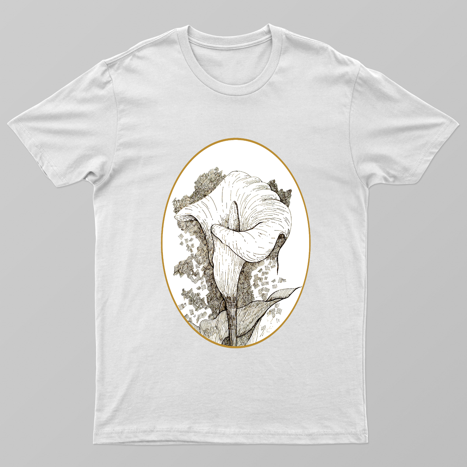 Flower Unisex T-shirt by Seby Augustine