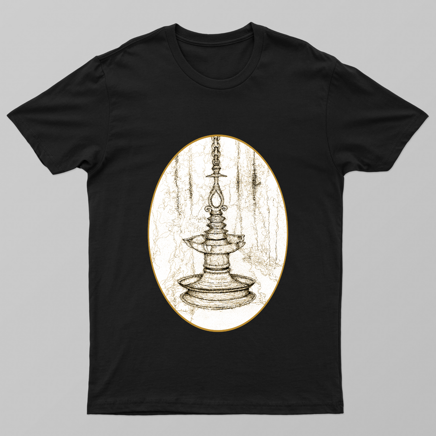 Lamp Unisex T-shirt by Seby Augustine