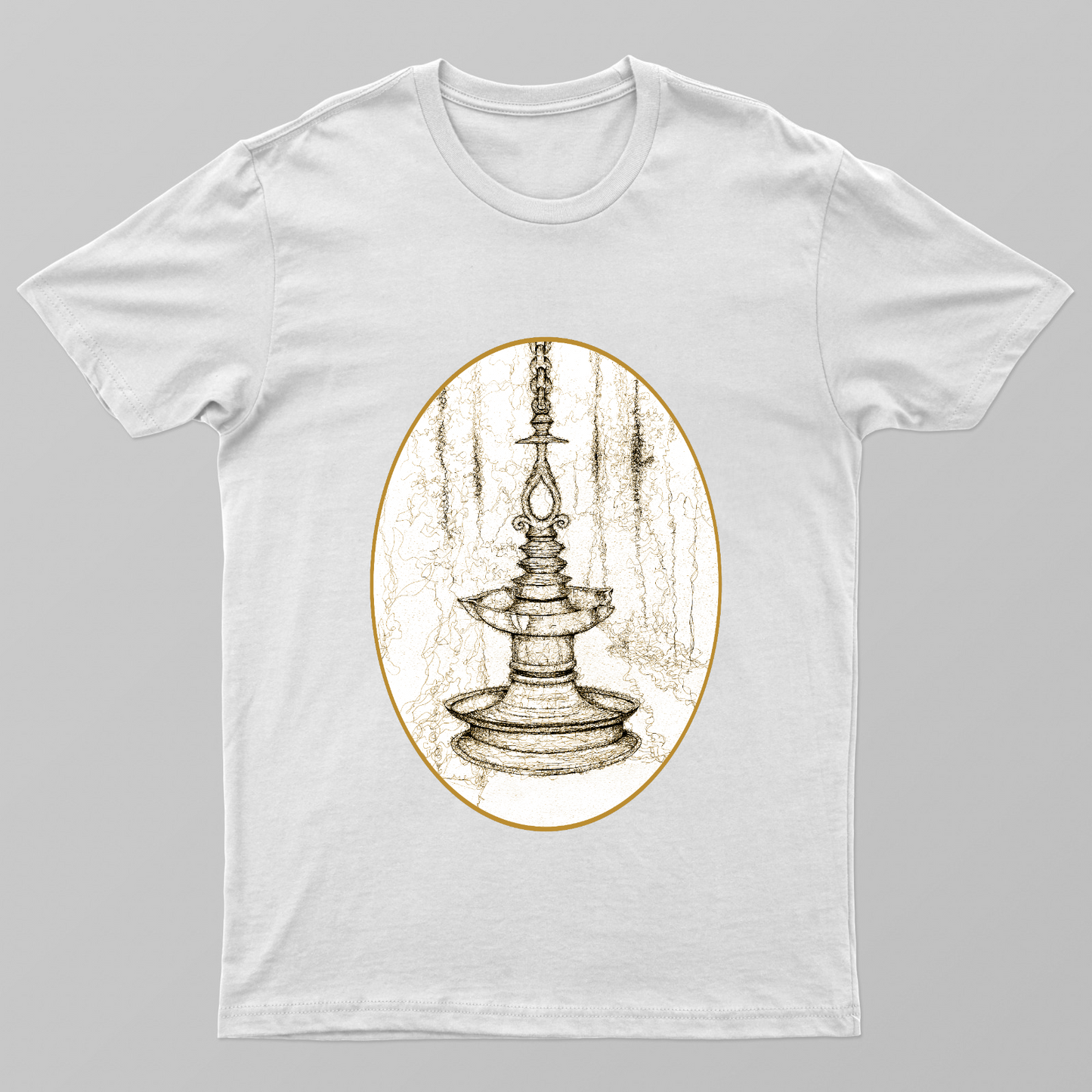 Lamp Unisex T-shirt by Seby Augustine
