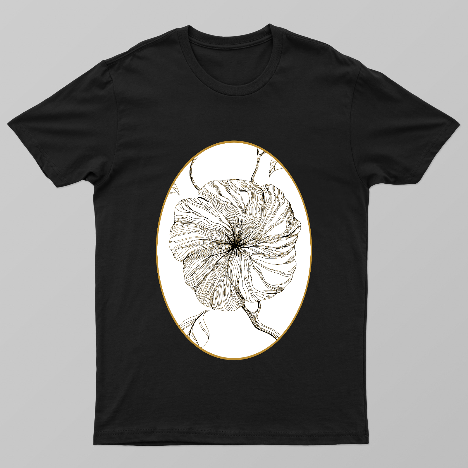 Flower Unisex T-shirt by Seby Augustine