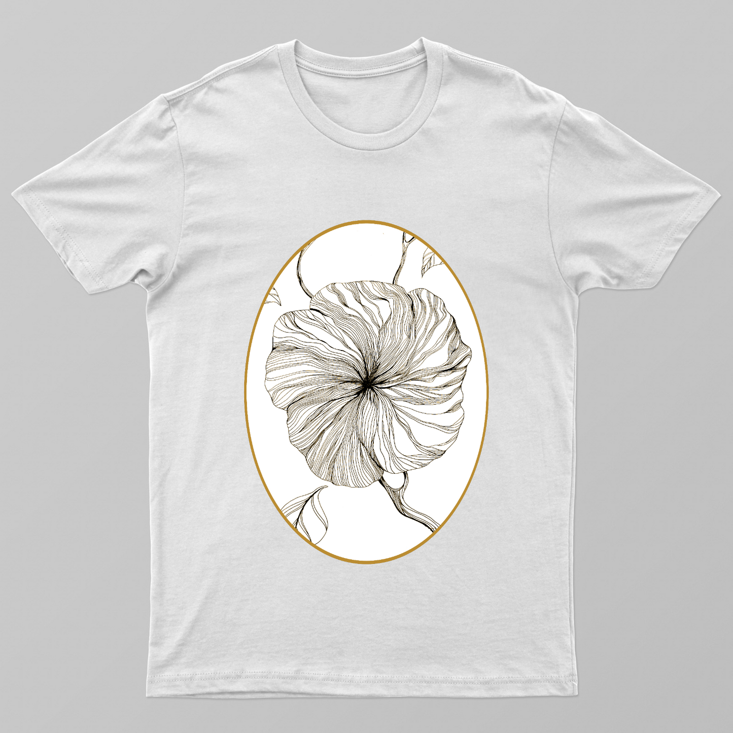 Flower Unisex T-shirt by Seby Augustine