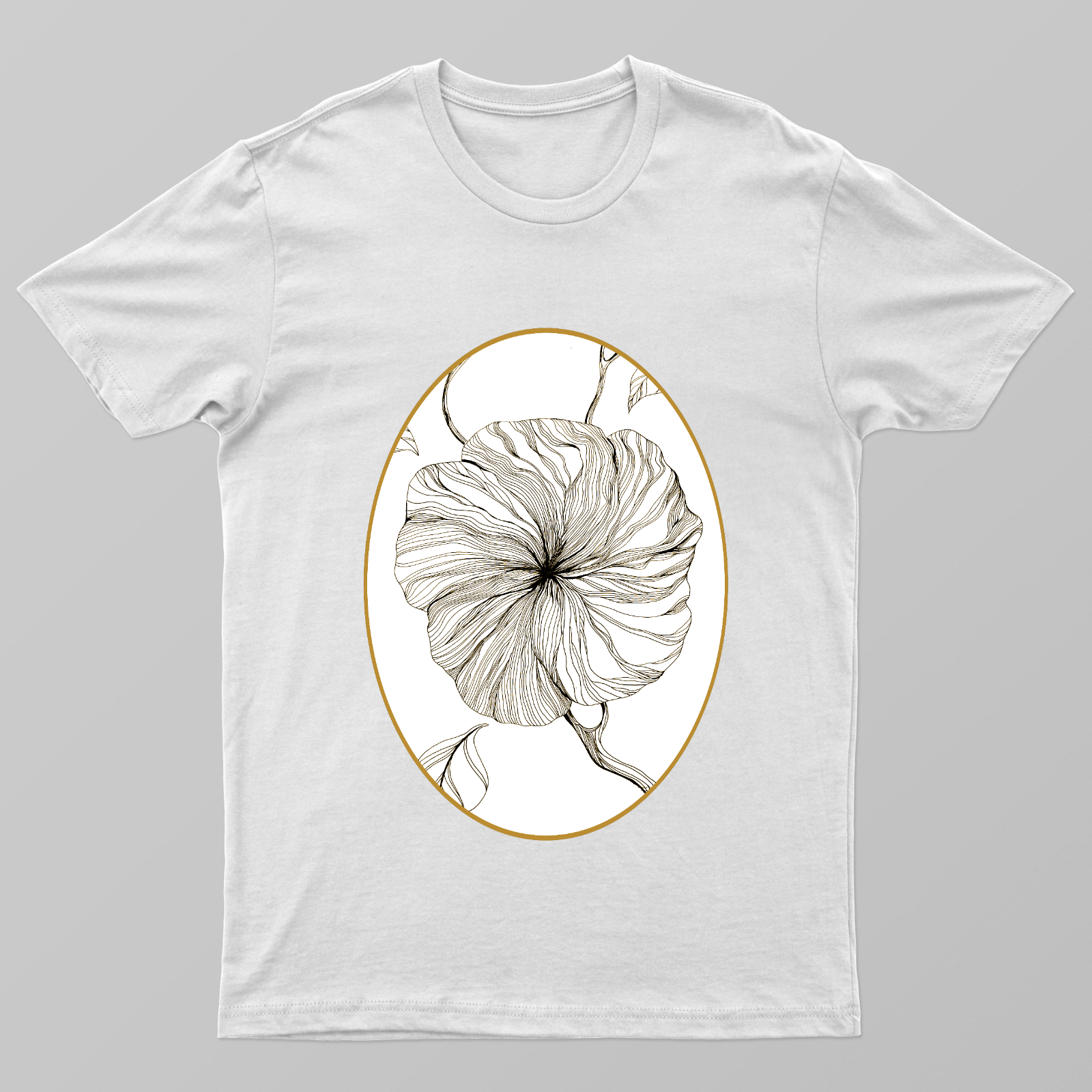 Flower Unisex T-shirt by Seby Augustine