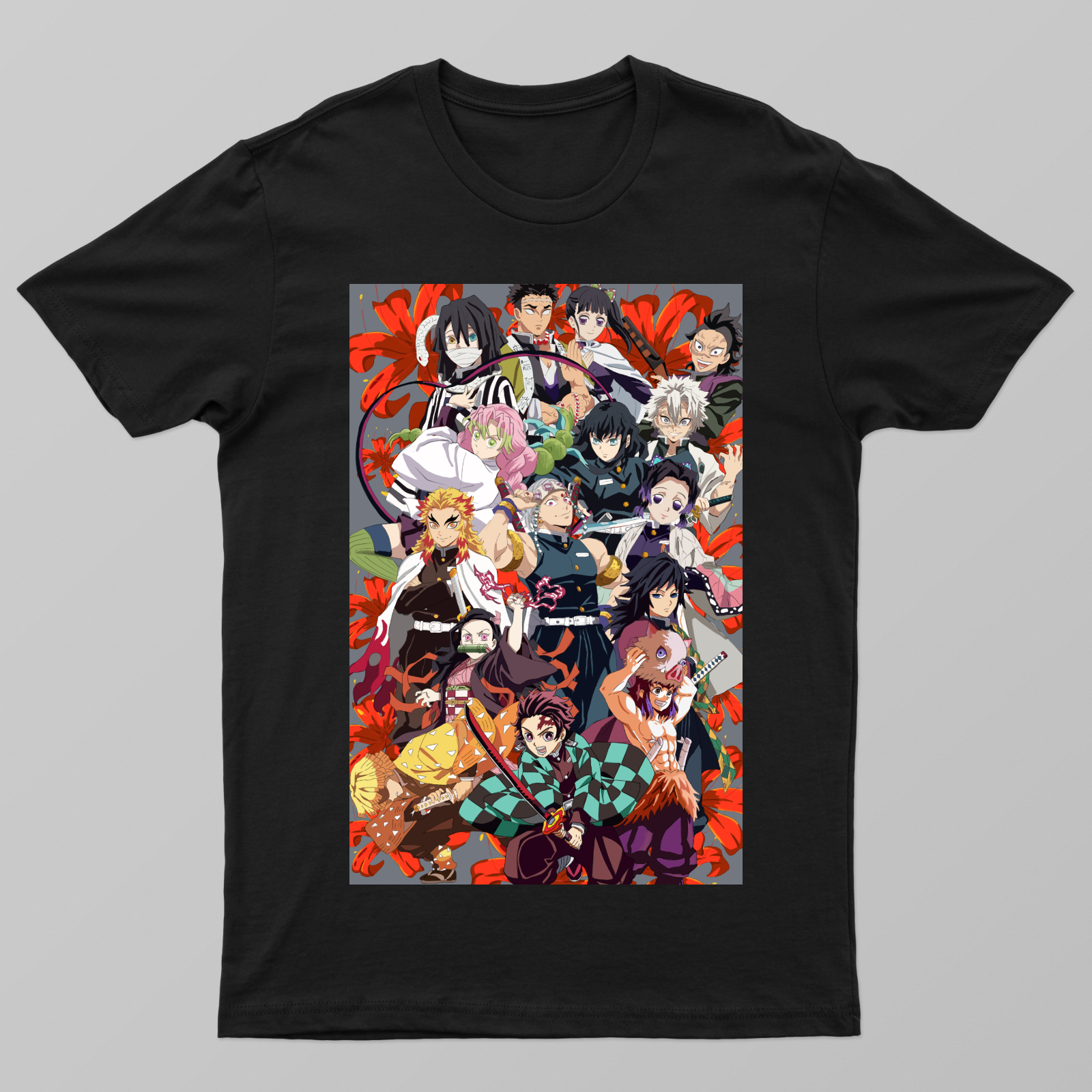 Demon slayer hasira Unisex T-shirt by @digital_pallete
