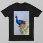 Peacock Unisex T-shirt by Gavin Parcha