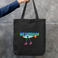 Be Weird, Stay Real - Tote Bag Zipper Tote Bag by @tejrapelukis