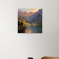 River side 1 12"x12" Acrylic Square Poster by @rd_digital_store