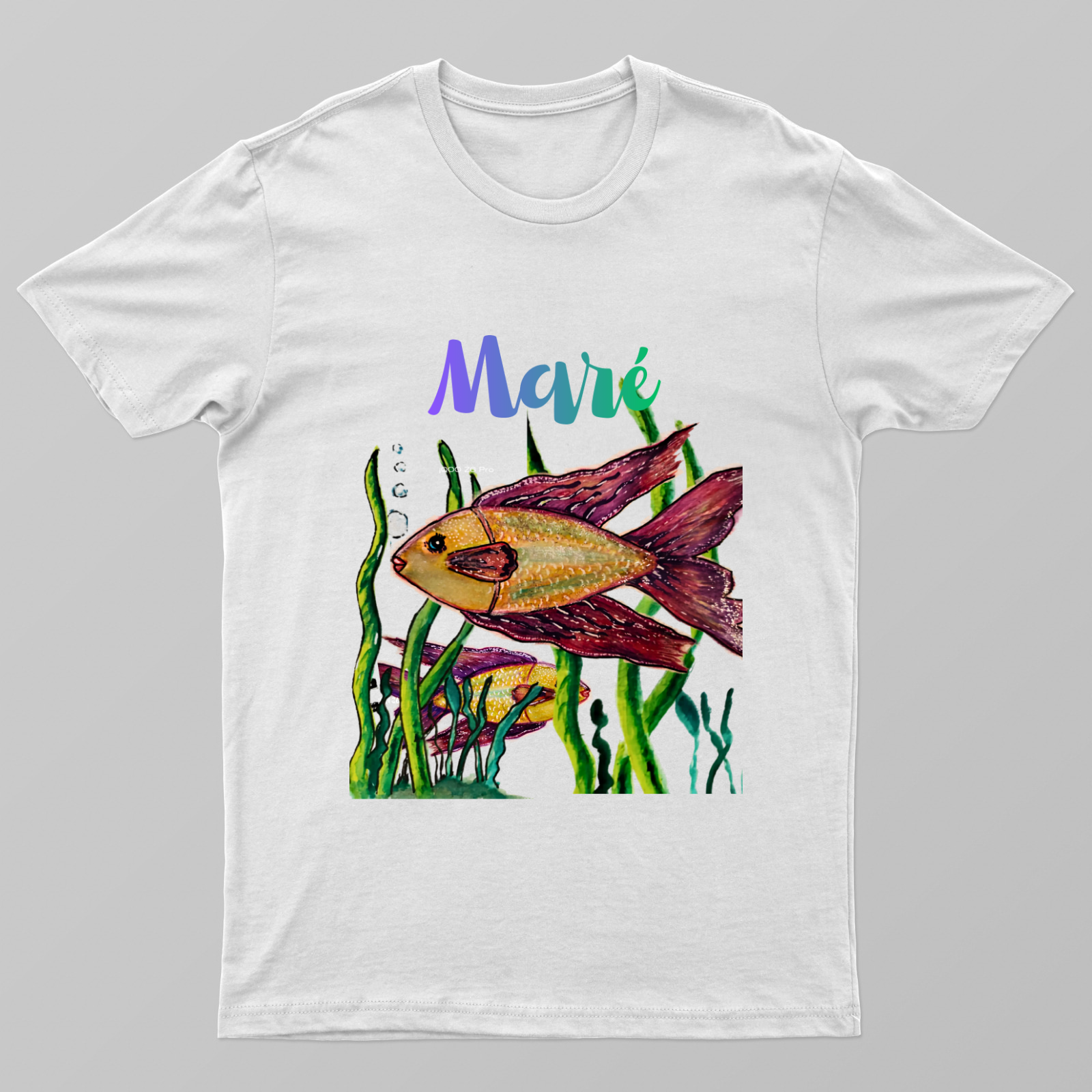 Aqua inspire tshirt Unisex T-shirt by @miralynadoraartworks
