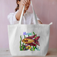 Aqua totebag Everyday Large Tote Bag by @miralynadoraartworks