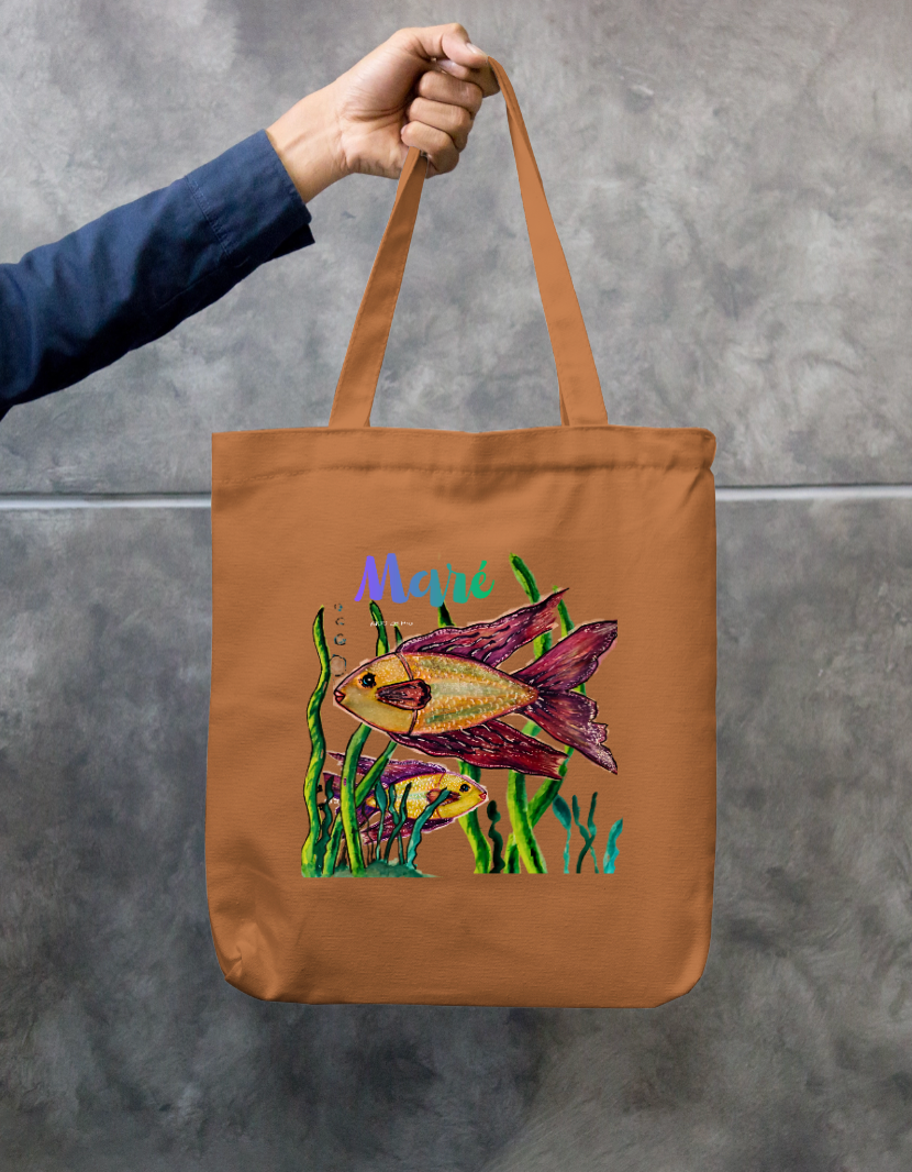 Aqua inspire bag Zipper Tote Bag by @miralynadoraartworks