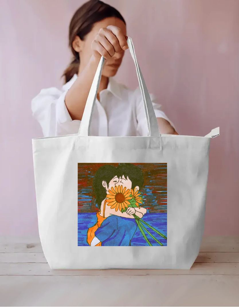 Couple design Everyday Large Tote Bag by @shouly.dey