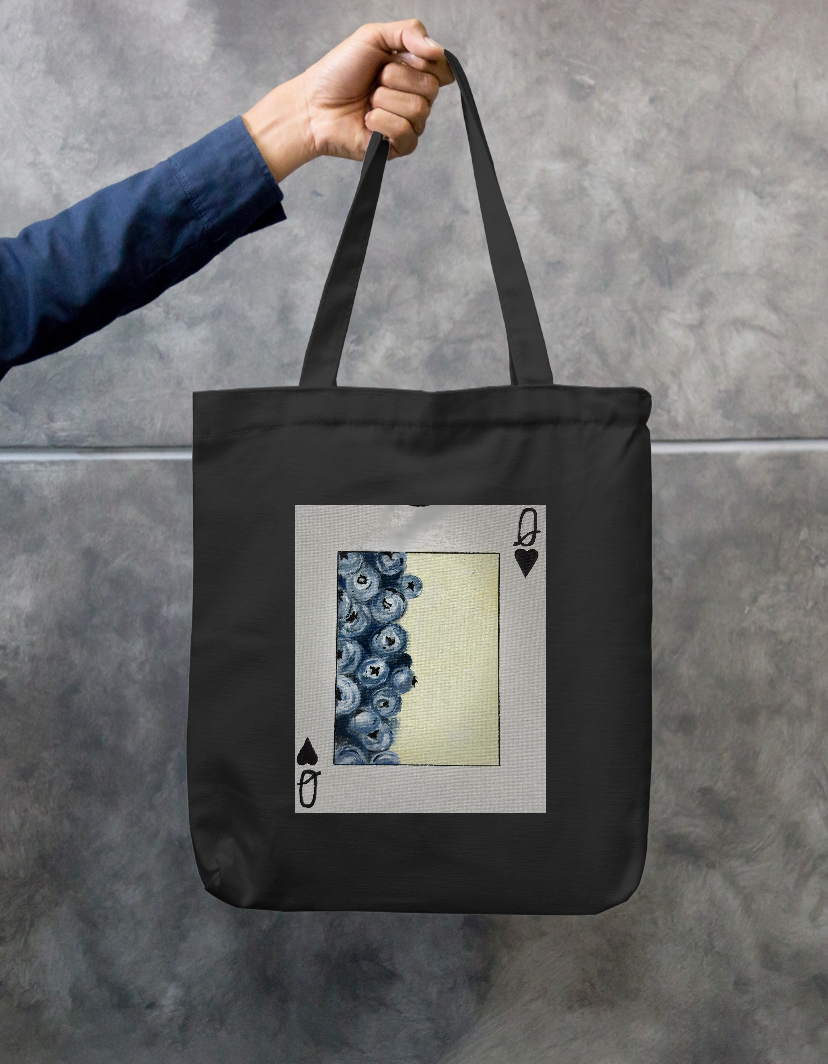 Queen of berries Zipper Tote Bag by @_ar.t.cade_