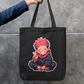 Zipper tote bag with jjk character Zipper Tote Bag by @orewa___uchiha_7