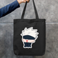 Zipper tote bag with gojo on it Zipper Tote Bag by @orewa___uchiha_7