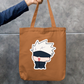 Zipper tote bag with gojo on it Zipper Tote Bag by @orewa___uchiha_7