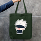 Zipper tote bag with gojo on it Zipper Tote Bag by @orewa___uchiha_7