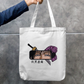 Zipper tote bag with Toji on it Zipper Tote Bag by @orewa___uchiha_7