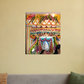 Maa Sarada 16"x20" Canvas Poster by @art.by._adrija