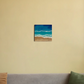 Calm Blues 8"x8" Canvas Poster by @modernmaharaniart