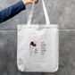 Strong Enough Zipper Tote Bag by @rd_digital_store