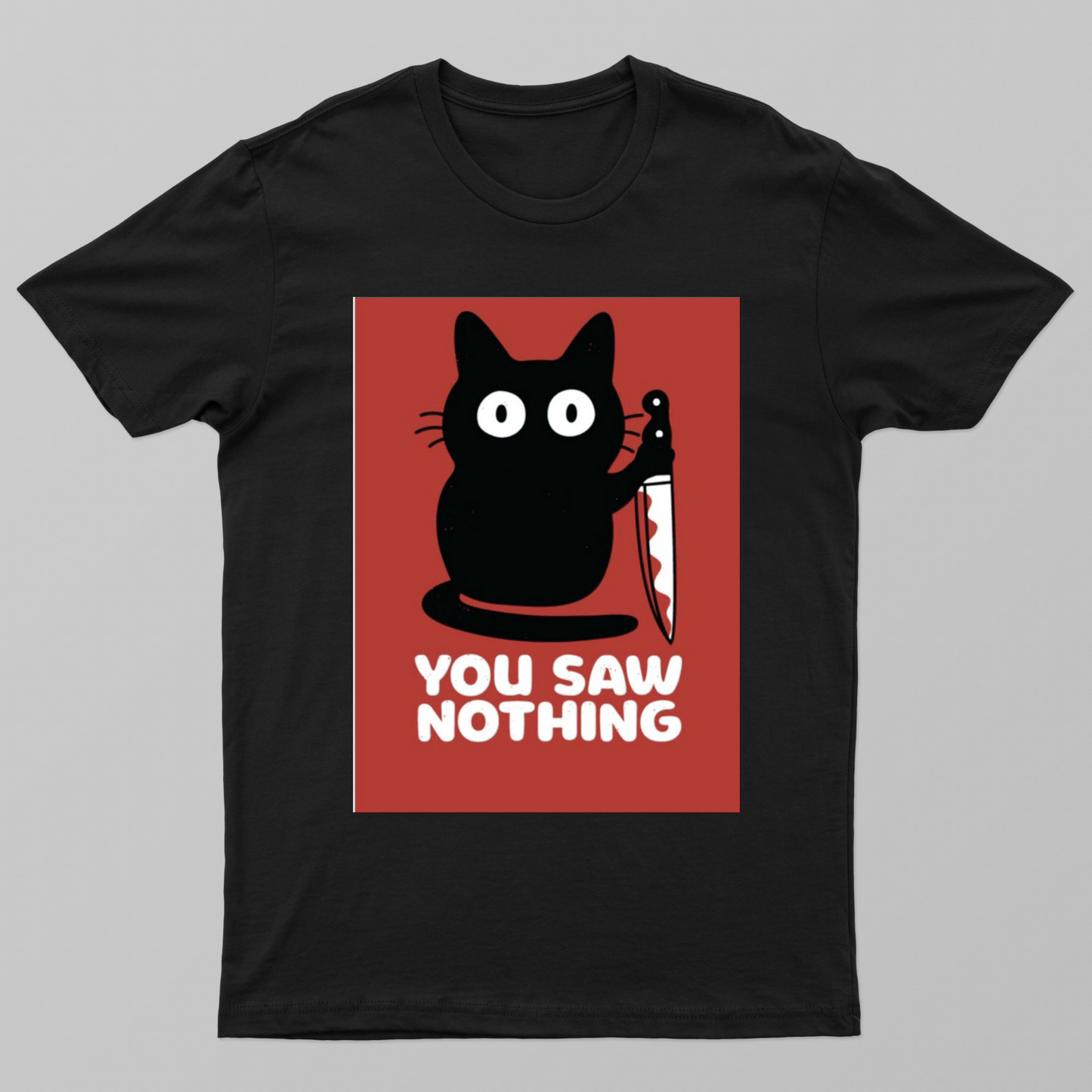 u saw nothing Unisex T-shirt by @lively._.lily