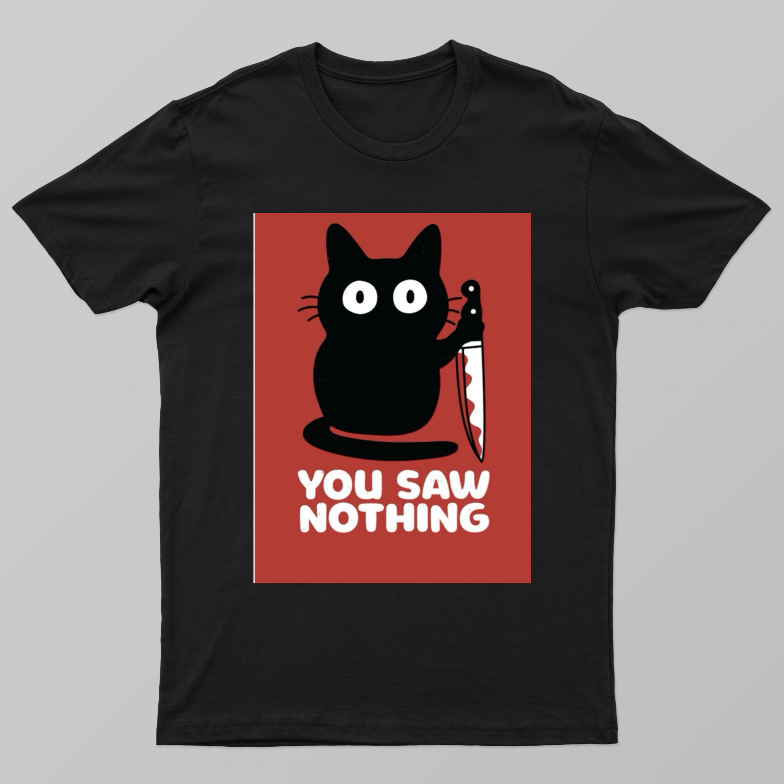 u saw nothing Unisex T-shirt by @lively._.lily