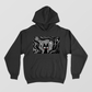 Black Cat Cute design Unisex Hoodie by @chikenudlsoop