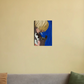 Blue Flame Anime Poster 8"x12" Canvas Poster by @tejrapelukis