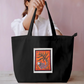 Fish under tree tote bag Everyday Large Tote Bag by Antara Verma