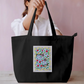 Floating fishes tote bag Everyday Large Tote Bag by Antara Verma