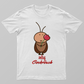 Cute Cockroach Design Unisex T-shirt by @dev_creates81