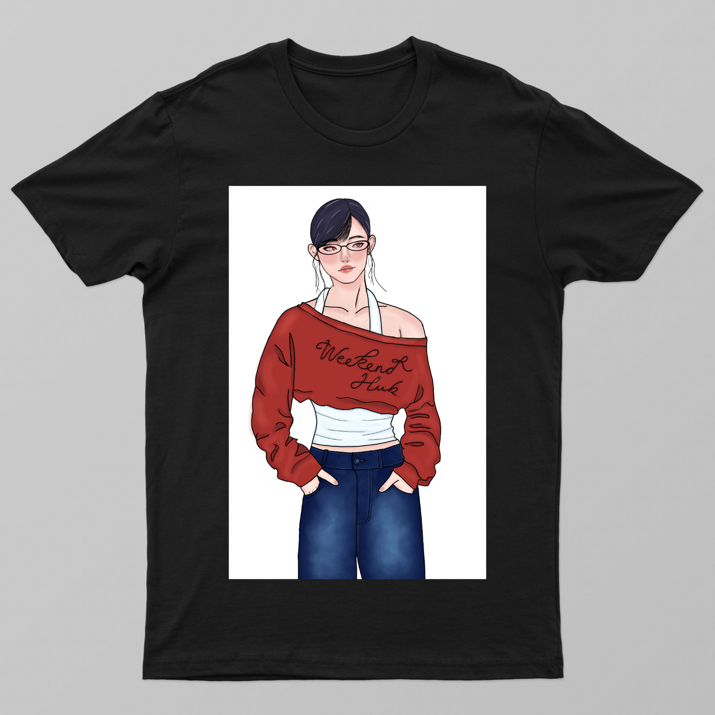 Boss girl tee Unisex T-shirt by @xp.artish