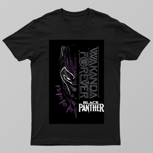 Black panther theme T-Shirt Unisex T-shirt by @artsbyvikas