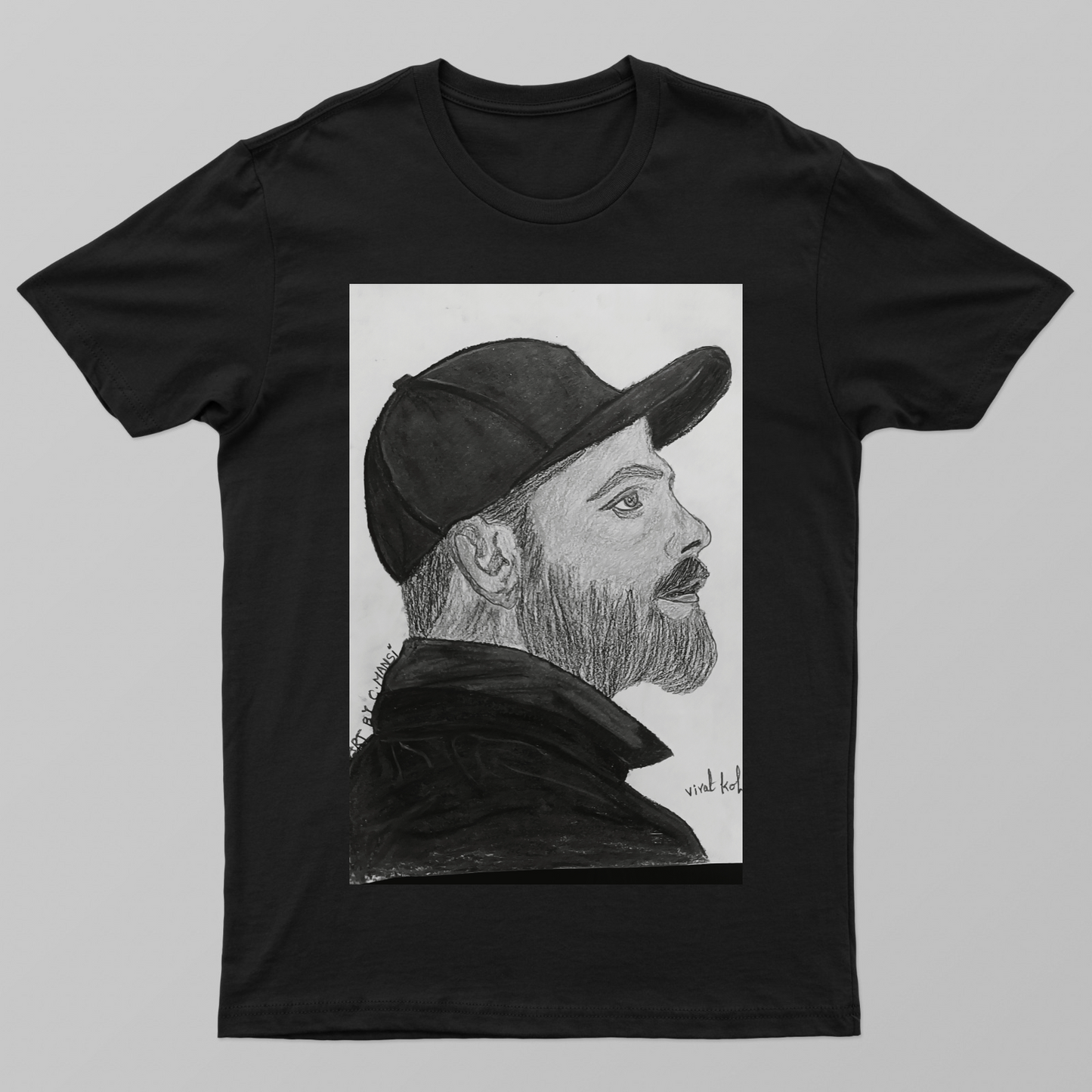 Minimal Unisex T-shirt by @manasaxarts