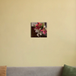 PINK AND WHITE LILLIES 8"x8" Canvas Poster by Yashvi