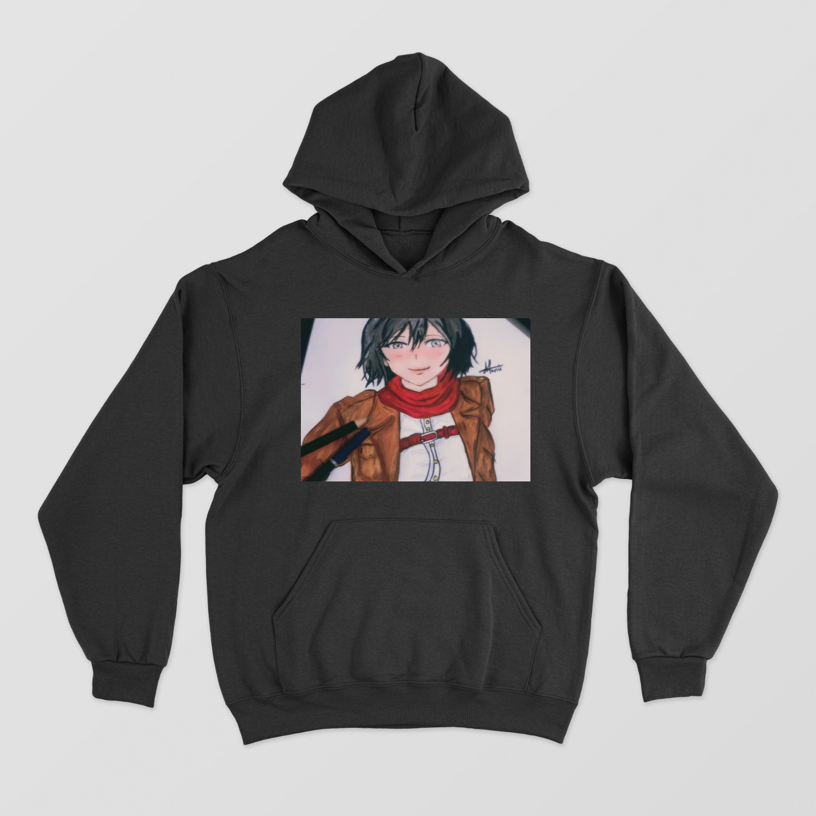 Mikasa hoodie Unisex Hoodie by @manasaxarts