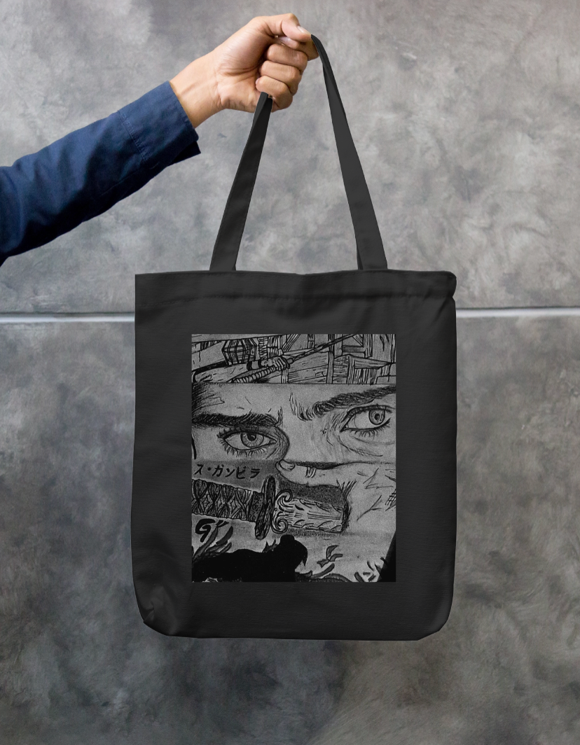Pawan Kalyan og version tote bag Zipper Tote Bag by @manasaxarts