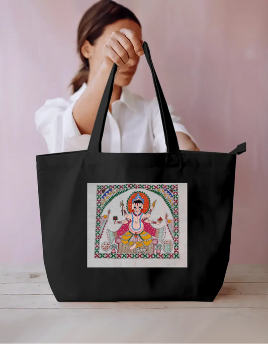 Ganeshji spiritual tote bag Everyday Large Tote Bag by Antara Verma