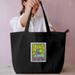 Meditating Buddha tote bag Everyday Large Tote Bag by Antara Verma