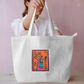 Spiritual tote bag design Everyday Large Tote Bag by Antara Verma