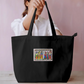 Unique design large tote bag Everyday Large Tote Bag by Antara Verma