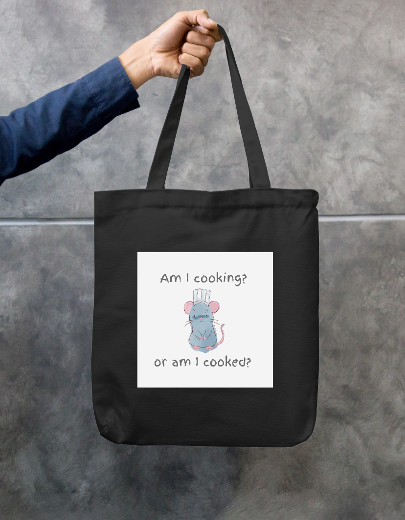 Cute meme tote bag Zipper Tote Bag by @xen.on24
