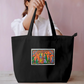 Raasleela scene large tote bag Everyday Large Tote Bag by Antara Verma