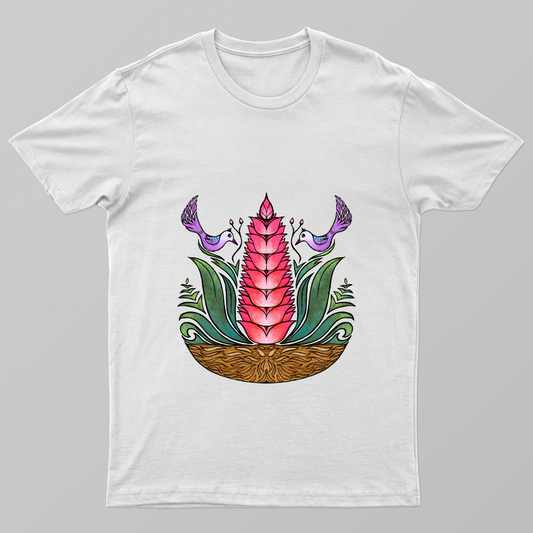 Together in the garden Unisex T-shirt by Seby Augustine