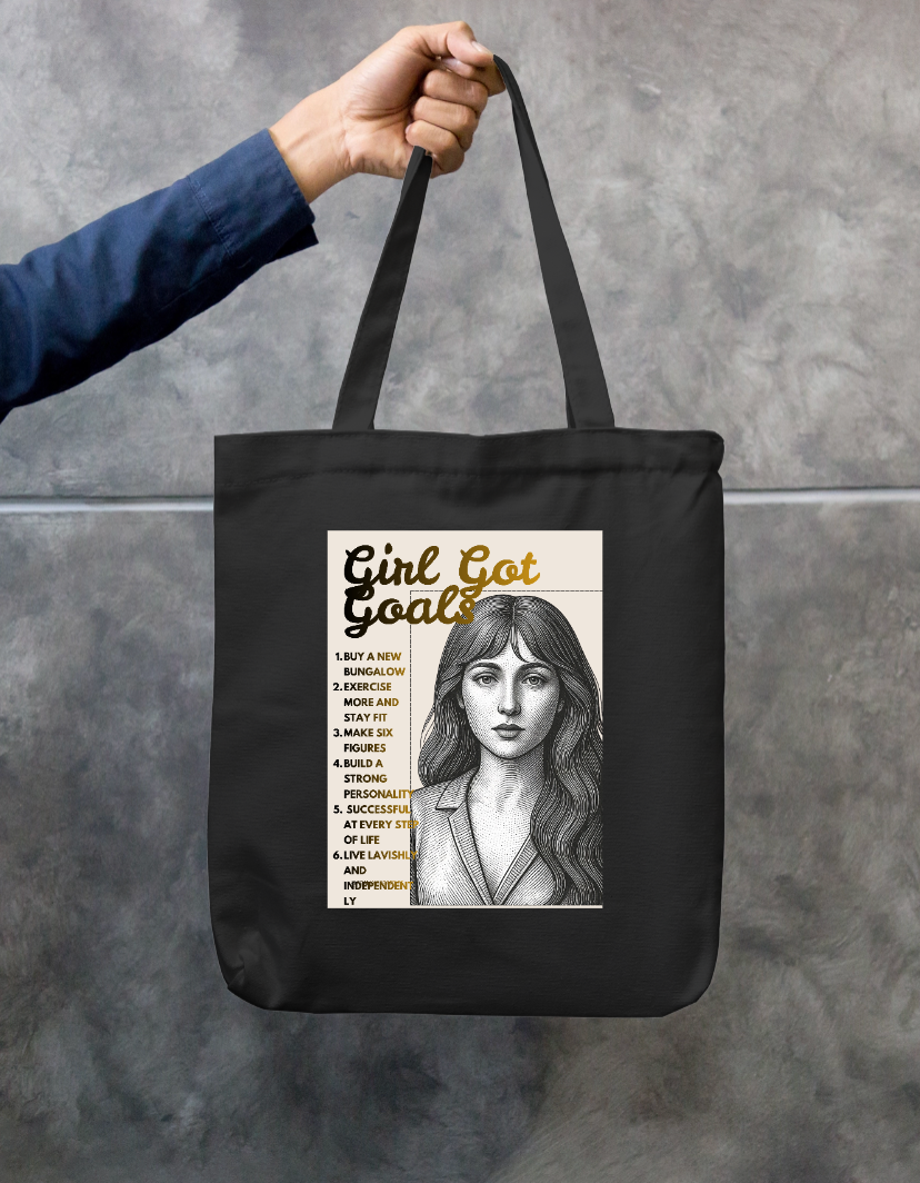 Girls Inspirational Motivation Quote Zipper Tote Bag by Saptaparna Mitra 