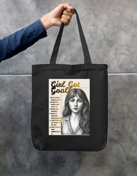 Girls Inspirational Motivation Quote Zipper Tote Bag by Saptaparna Mitra 