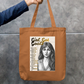 Girls Inspirational Motivation Quote Zipper Tote Bag by Saptaparna Mitra 