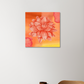 Floral Art 12"x12" Acrylic Square Poster by @rd_digital_store