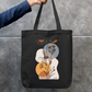 Floara Design Zipper Tote Bag by @rd_digital_store